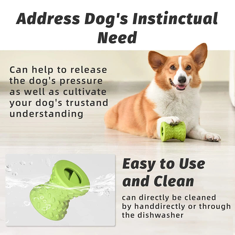 Food dispensing dog chew toy, view 6 - MRSLM