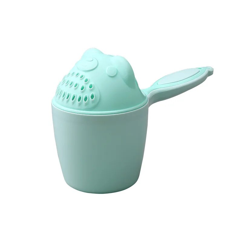 Baby cartoon bathing toy and shampoo cup combo, view 2 - MRSLM
