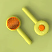 donut cat and dog grooming brush, view 2 - MRSLM