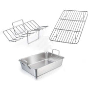 square barbecue tray set, view 2 - MRSLM