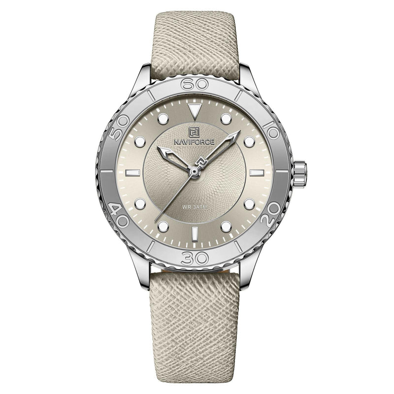 women's small dial stainless steel quartz watch, view 5 - MRSLM
