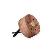 wooden clip-on car oil diffuser, view 2 - MRSLM