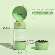 portable pet travel bottle, view 4 - MRSLM