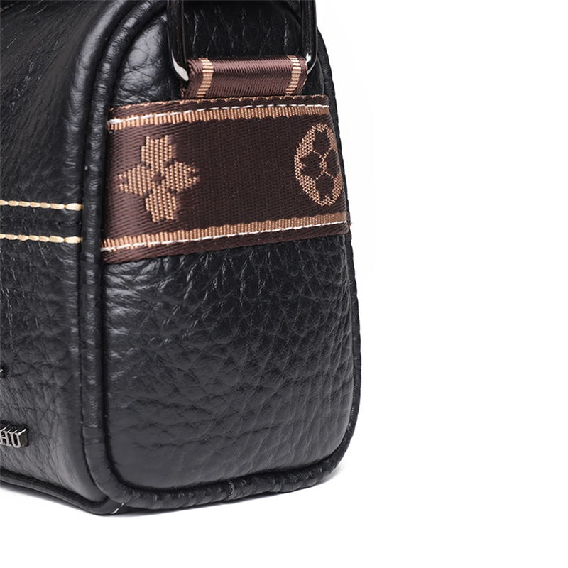 Genuine leather women's tote bag, view 12 - MRSLM