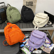retro wash canvas backpack - MRSLM