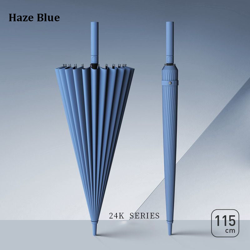 24-rib windproof long handle umbrella, view 7 - MRSLM