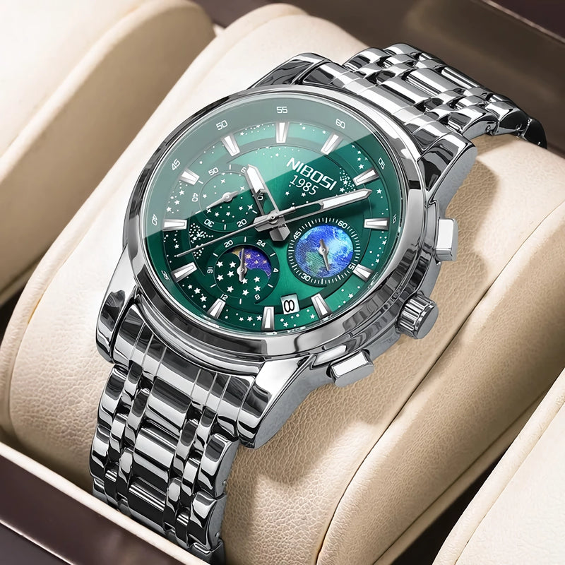 men's chronograph sports watch, view 7 - MRSLM
