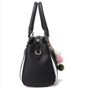 large pu shoulder bag for women, view 8 - MRSLM
