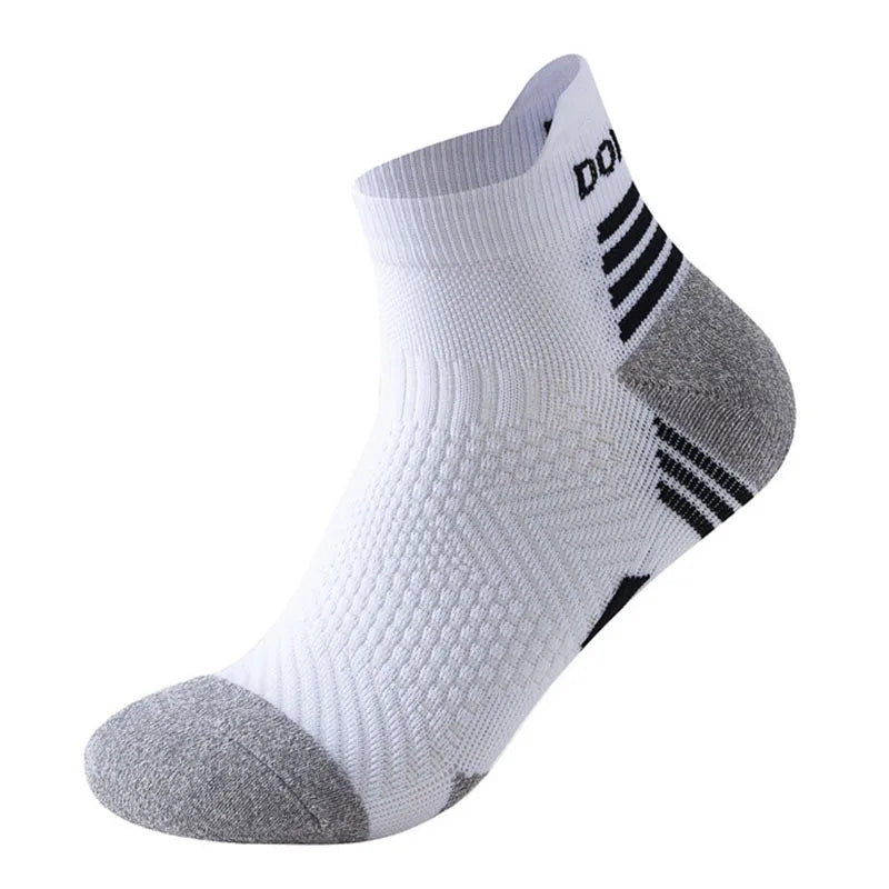 thick cushioned running socks, view 4 - MRSLM