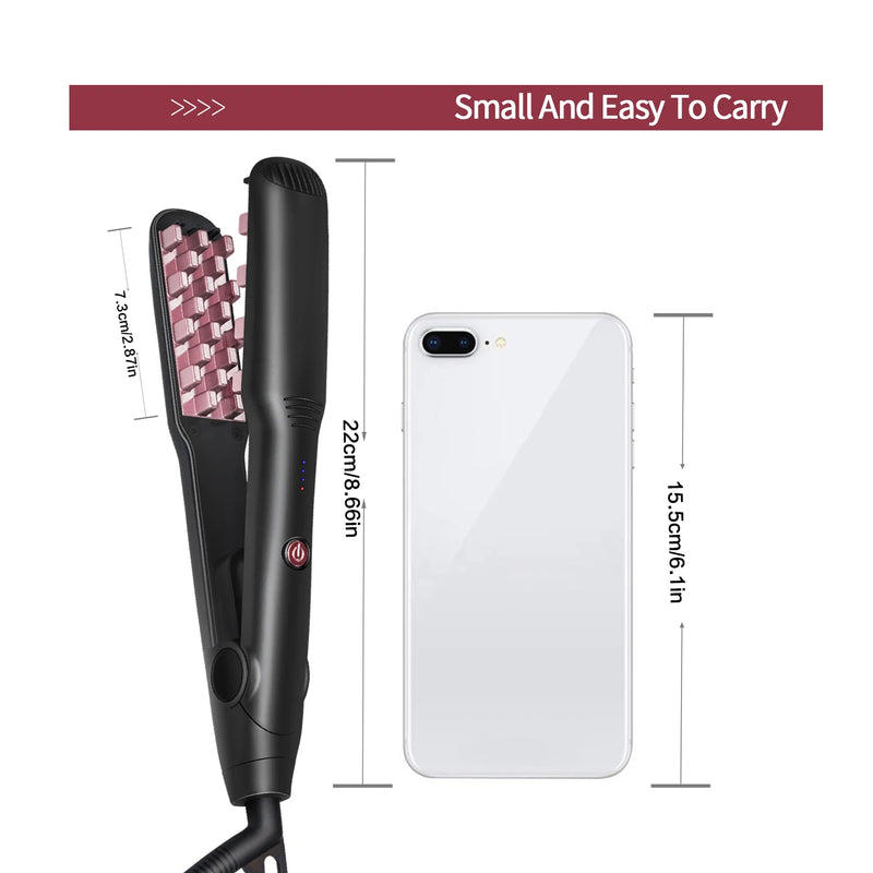 Volumizing ceramic hair iron, view 8 - MRSLM