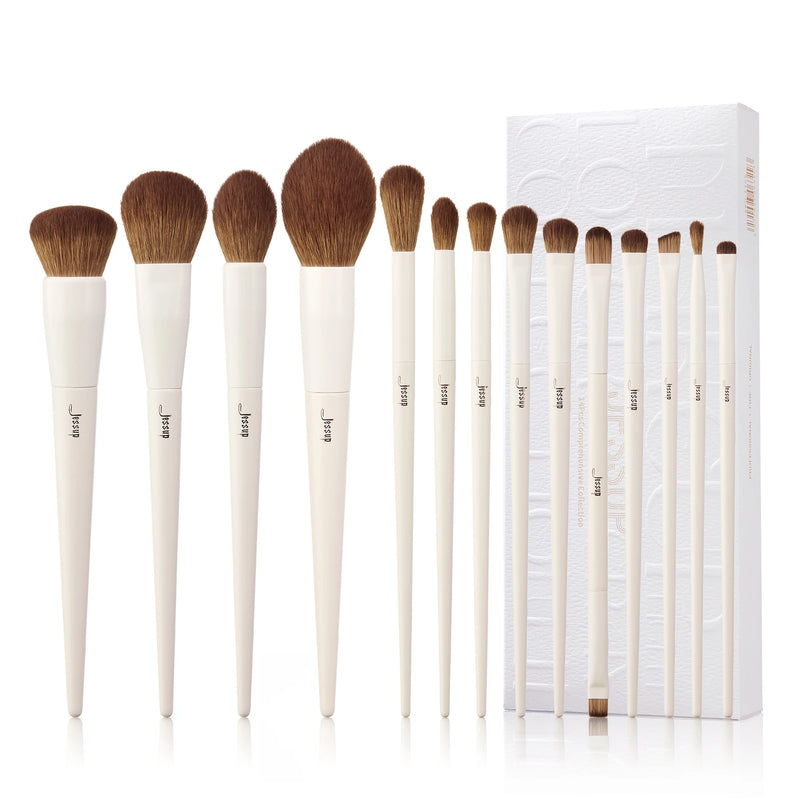 14-piece makeup brush set, view 4 - MRSLM