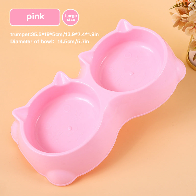 double pet bowl for cats, view 9 - MRSLM