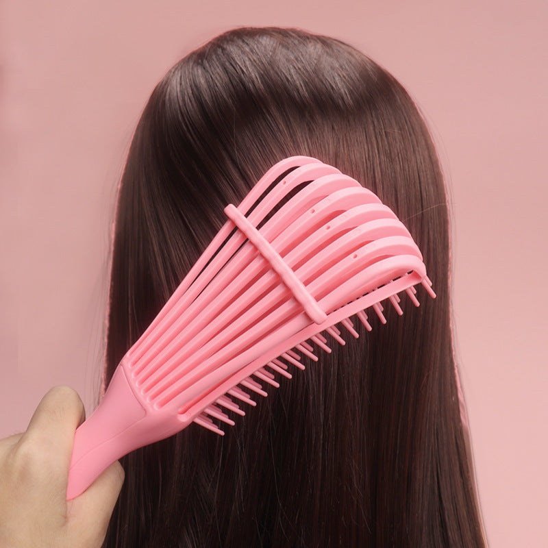detangling hair brush for curly hair, view 8 - MRSLM