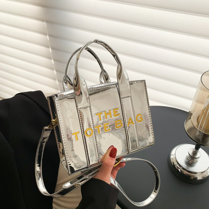 pu leather flap shoulder bag, view 2 - MRSLM