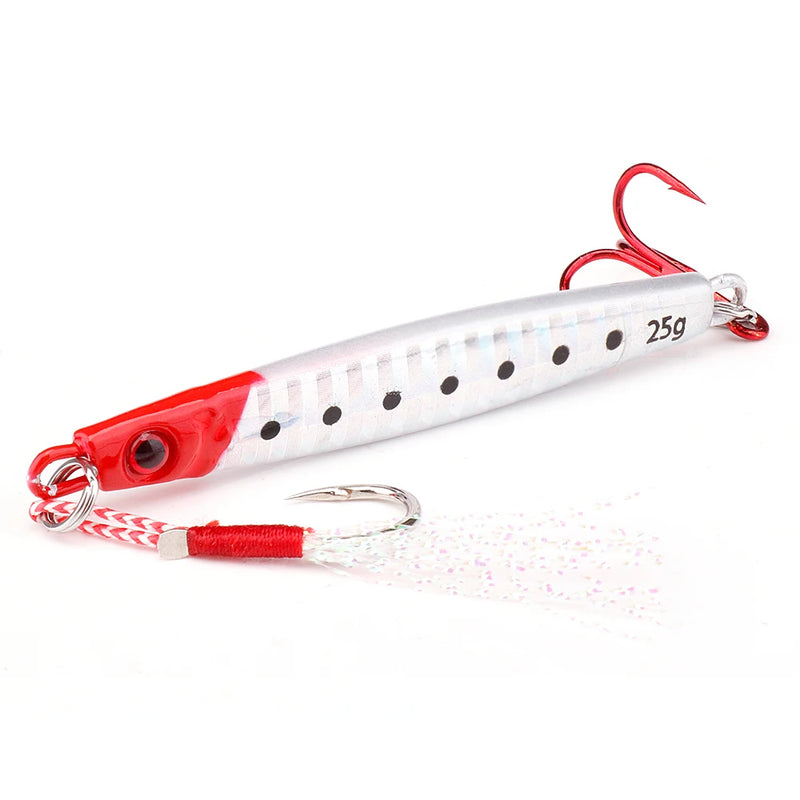 metal jig spoon lure, view 2 - MRSLM