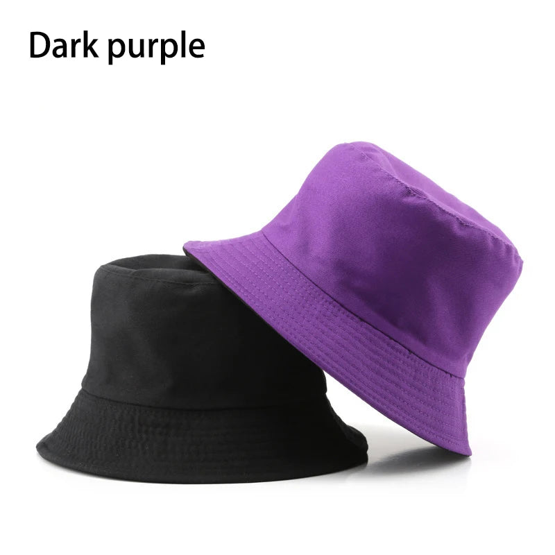 reversible cotton bucket hat, view 8 - MRSLM