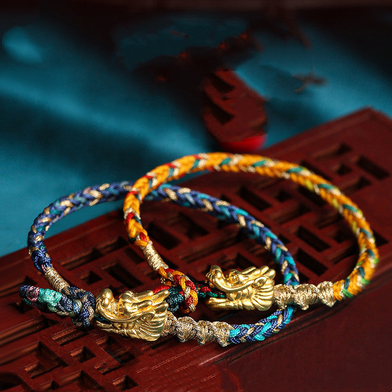 auspicious dragon rope bracelet - MRSLM