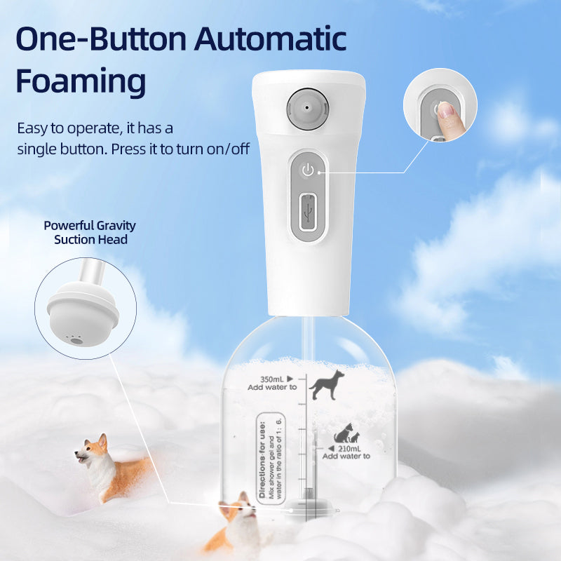 automatic pet shampoo dispenser, view 6 - MRSLM