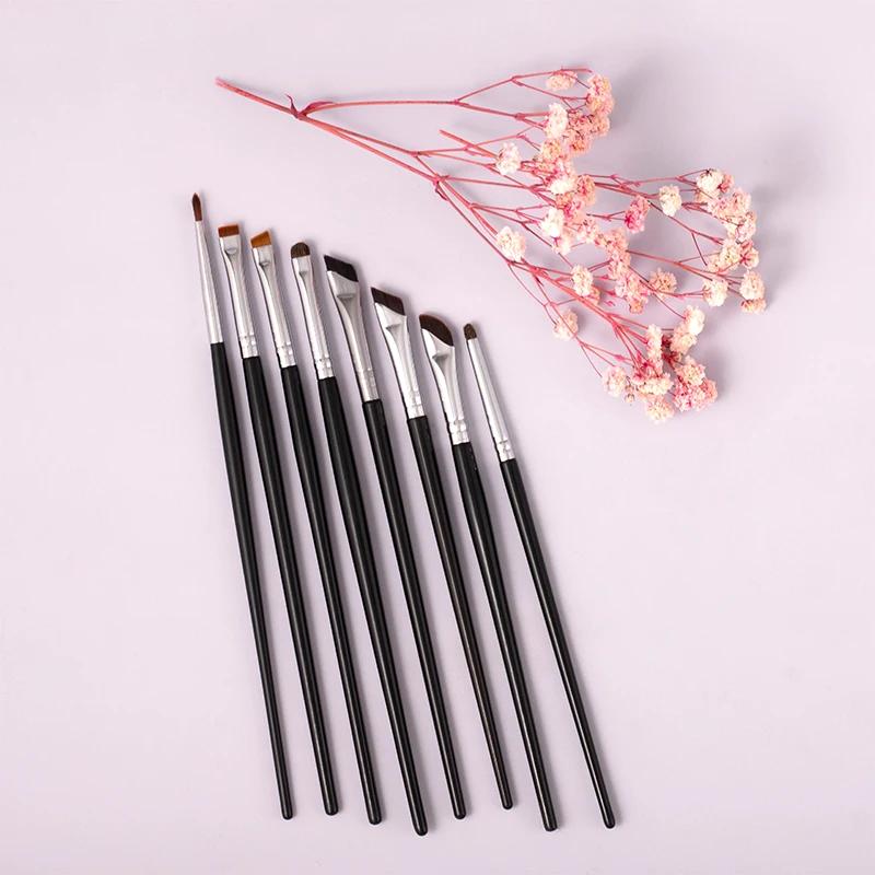 4-piece synthetic eye makeup brush set - MRSLM