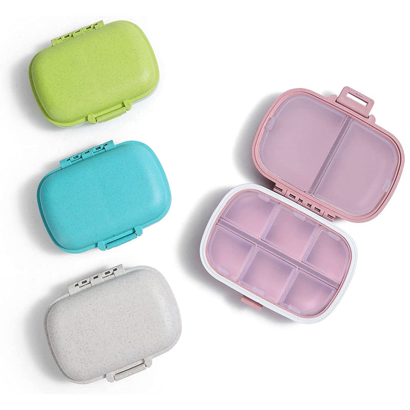 portable travel pill container, view 7 - MRSLM