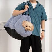 Portable pet booster car seat, view 6 - MRSLM