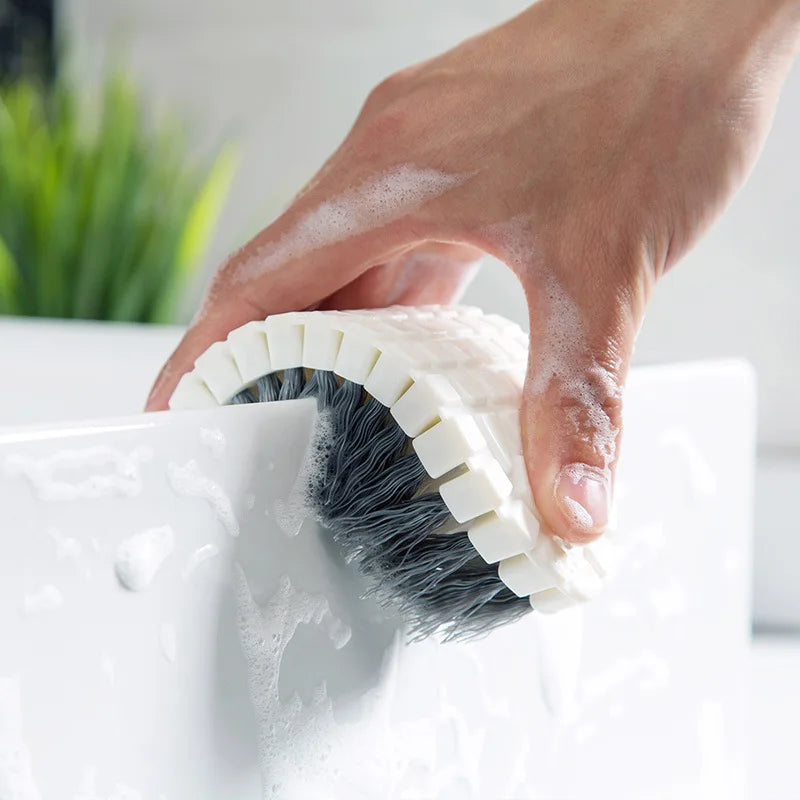 flexible kitchen scrubber and tile cleaner, view 5 - MRSLM
