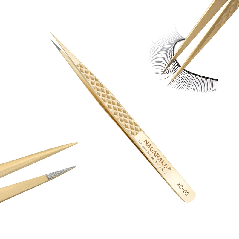 eyelash extension tweezers, view 6 - MRSLM