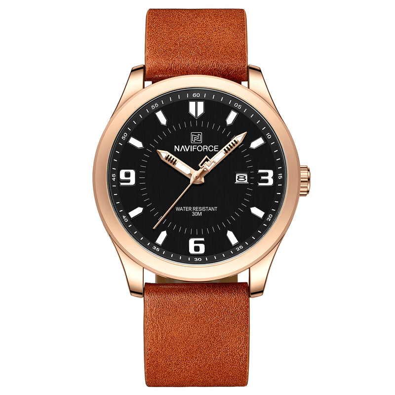 men's waterproof quartz watch, view 4 - MRSLM