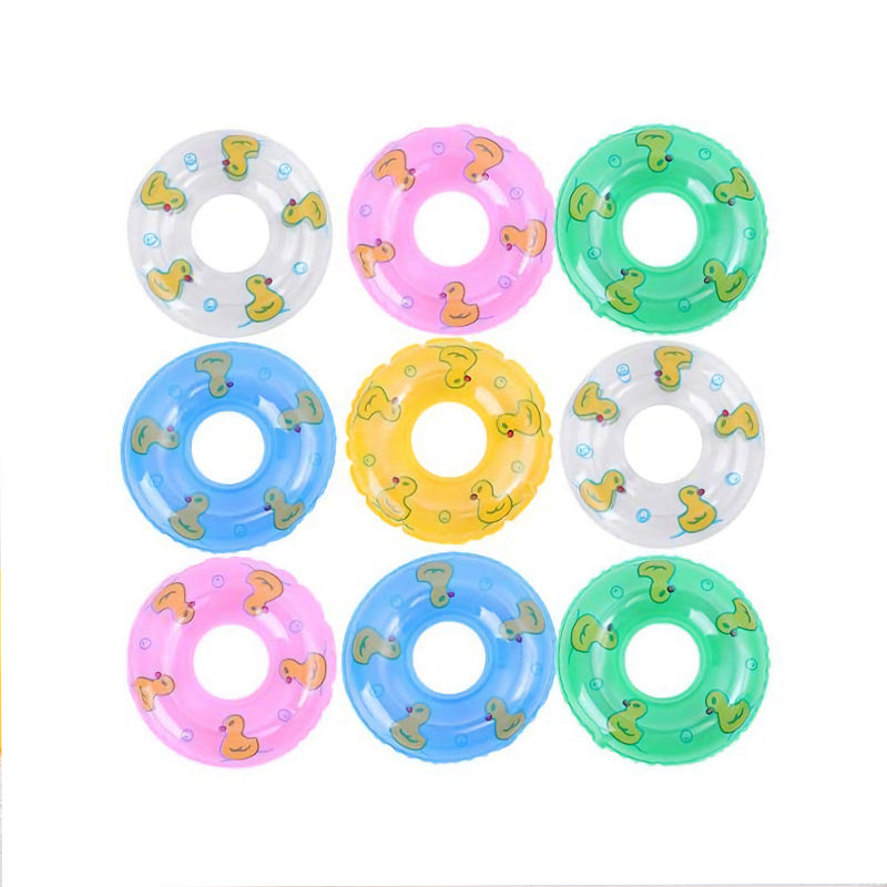kids' mini swim ring bath toys, view 2 - MRSLM