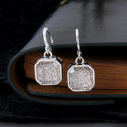 brown sterling silver earrings, view 4 - MRSLM