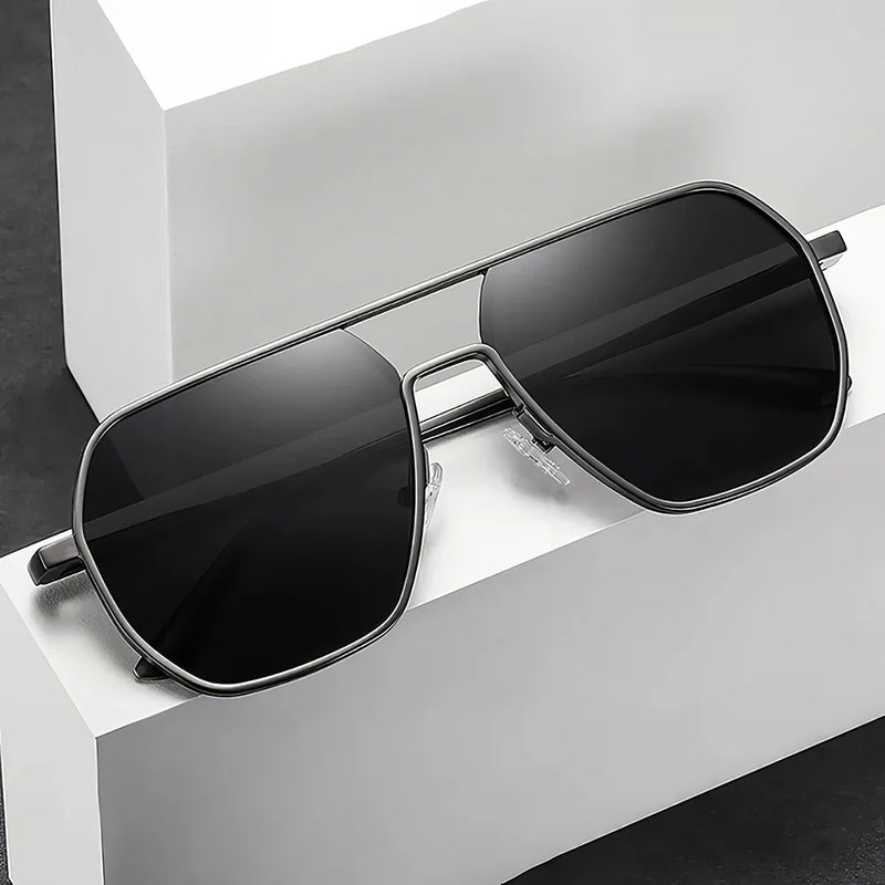 Luxury metal photochromic sunglasses, view 7 - MRSLM