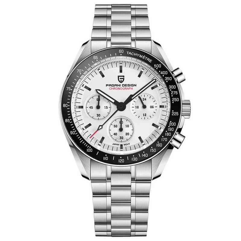 Men's sport chronograph watch, view 2 - MRSLM