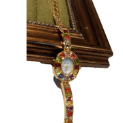 Women's colorful crystal quartz watch, view 5 - MRSLM