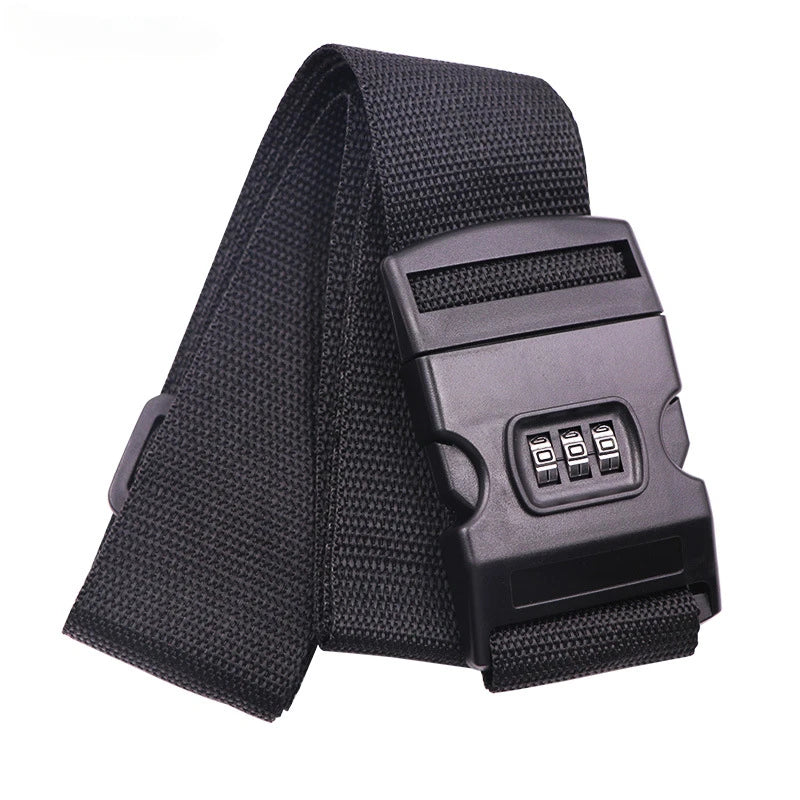 travel luggage strap with password lock, view 8 - MRSLM
