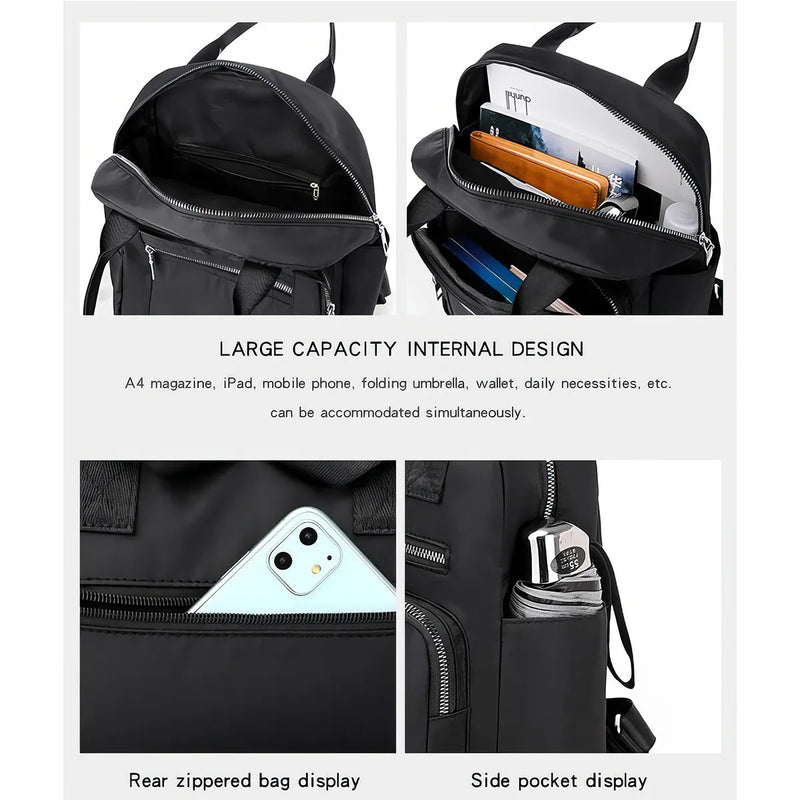 Oxford cloth backpack, view 10 - MRSLM