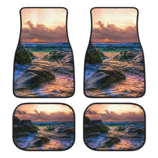 nature sunset car floor mats - MRSLM