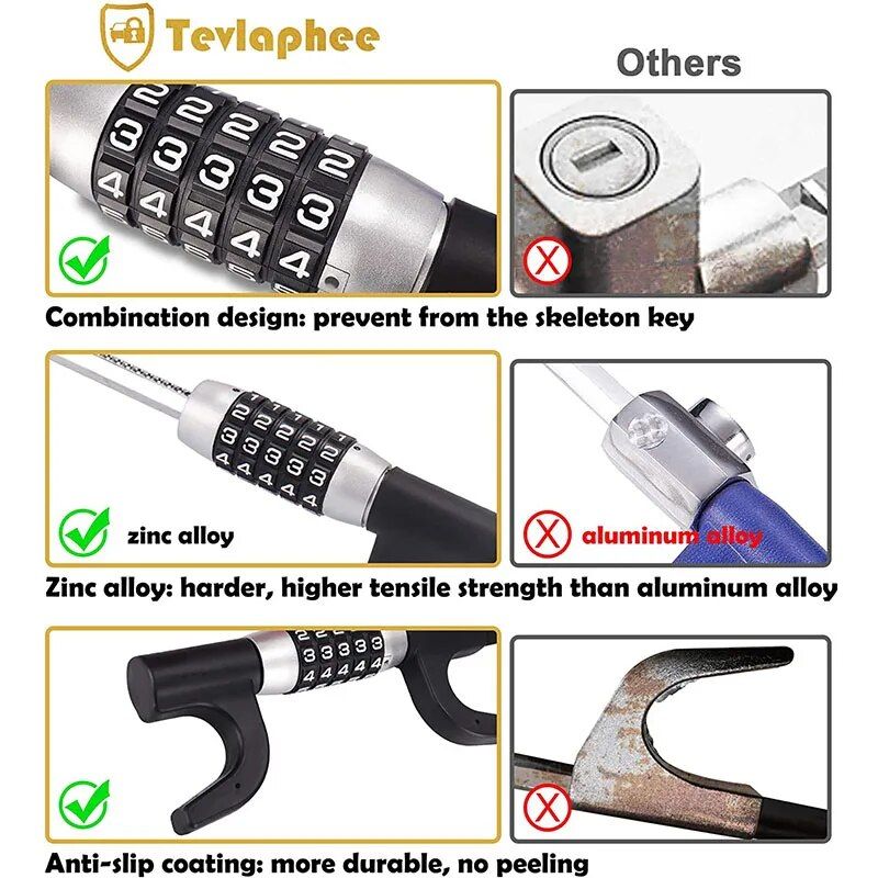 keyless steering wheel lock, view 6 - MRSLM