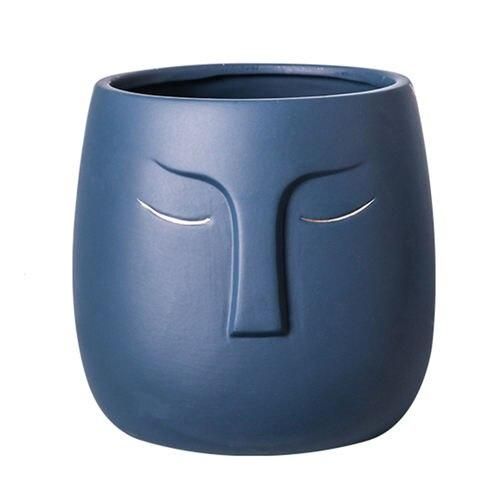 ceramic head vase, view 10 - MRSLM