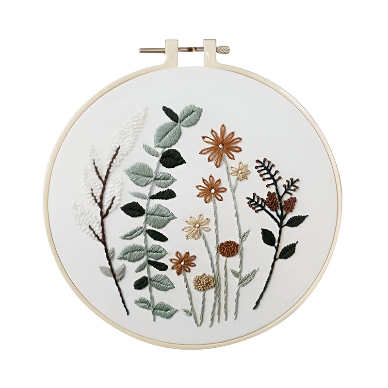 Beginner floral embroidery kit, view 4 - MRSLM