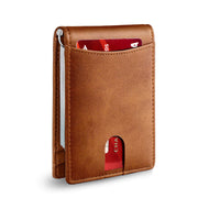 Cowhide card holder, view 6 - MRSLM