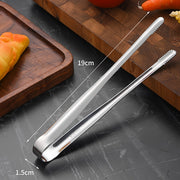 Stainless steel kitchen tongs, view 4 - MRSLM