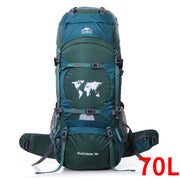 men's mountaineering camping bag 70l, view 3 - MRSLM