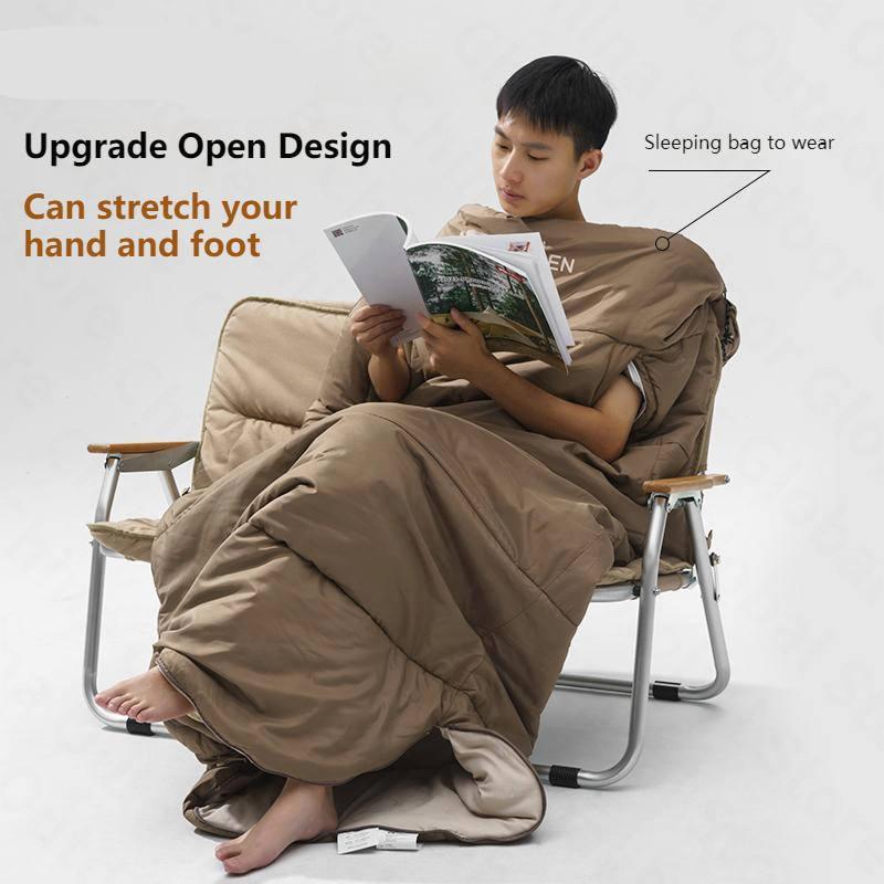 ultralight wearable sleeping bag, view 8 - MRSLM