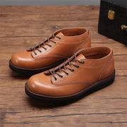 men's Goodyear cow leather shoes, view 3 - MRSLM