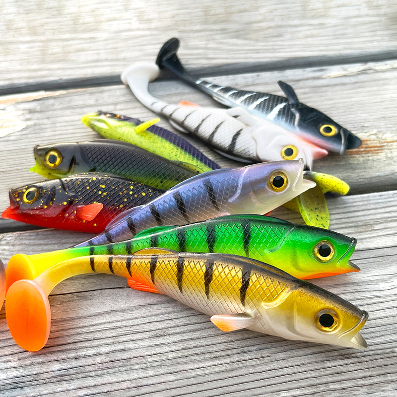 soft swimbait shad fishing lure, view 28 - MRSLM