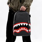 shark backpack for men, view 5 - MRSLM