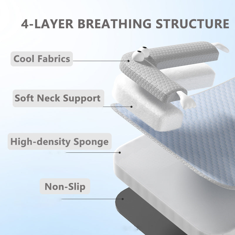 cooling breathable dog bed mat, view 5 - MRSLM