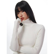 Women's high neck pullover t-shirt, view 4 - MRSLM