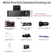 4k dash cam, view 3 - MRSLM