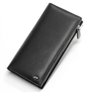 Genuine leather long wallet for women, view 2 - MRSLM